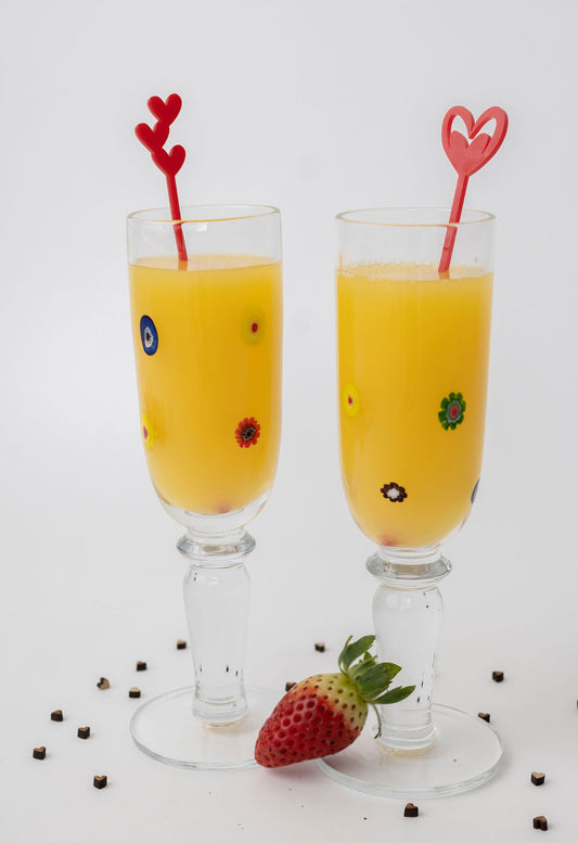 Assorted Red Heart/love Shaped Drink stirrer