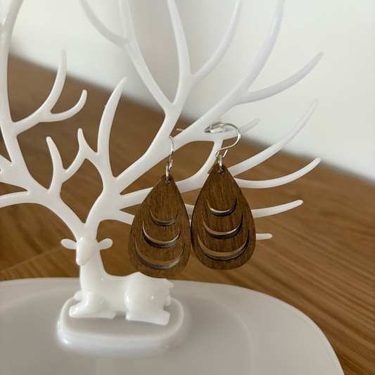 Tear drop earrings