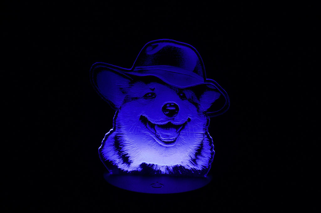 Dog Night Light